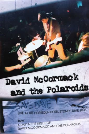 Save Dave - Live At The Hopetoun Hotel Sydney June 2003