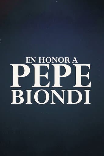 In honor of Pepe Biondi